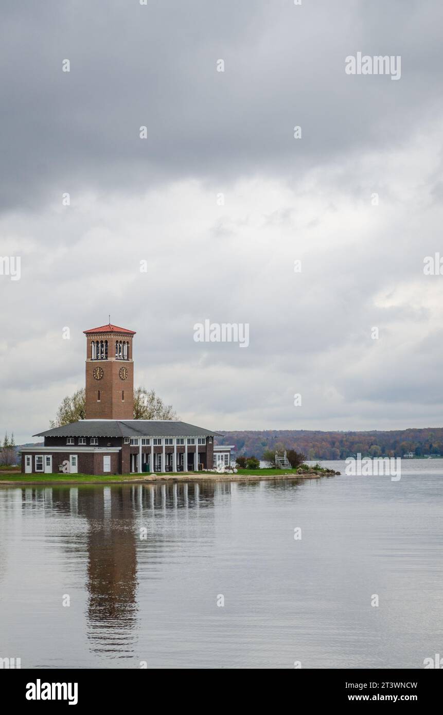 The Chautauqua Institution in Upstate New York Stock Photo Alamy