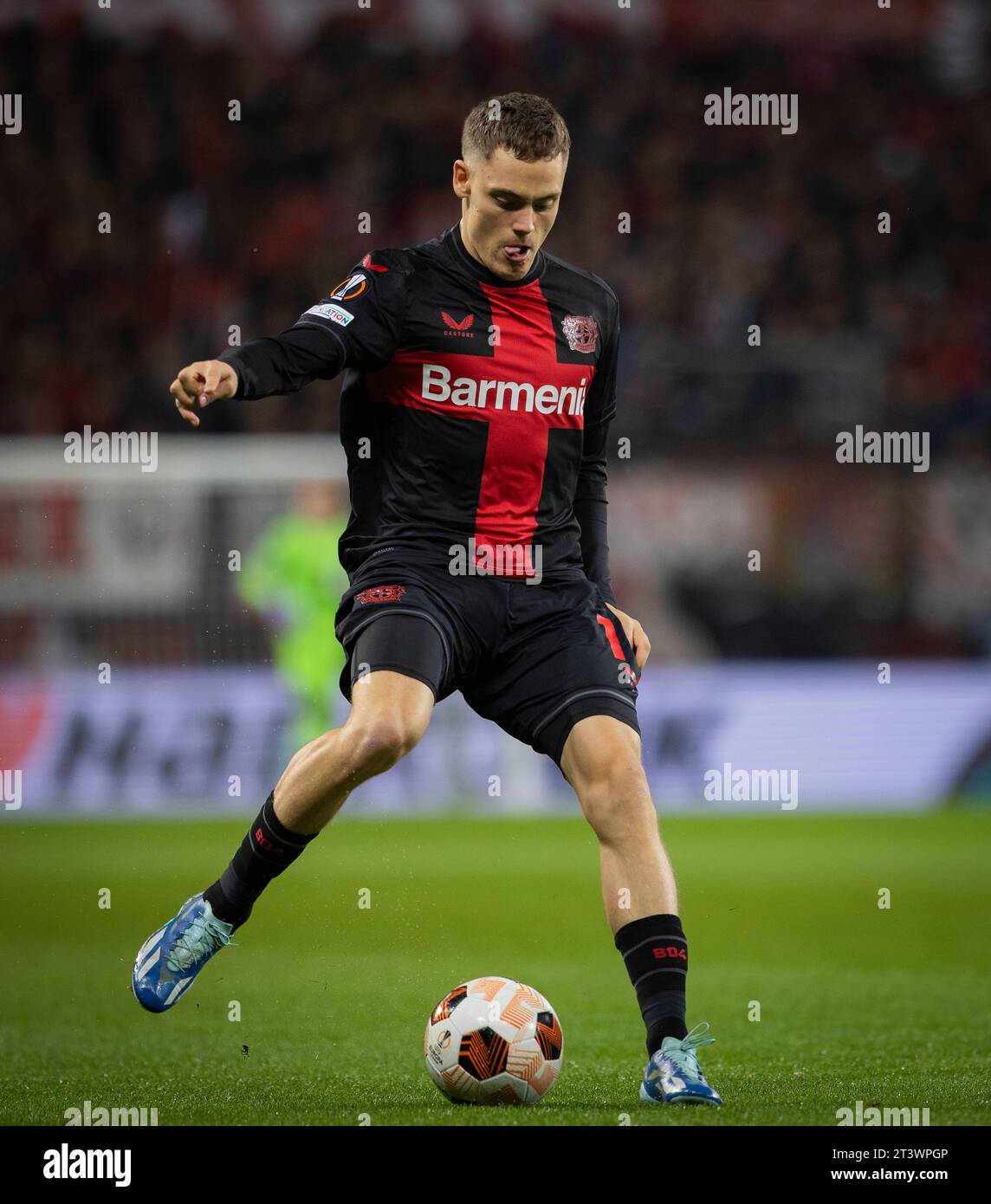 Leverkusen, Germany. 26th Oct 2023. Florian Wirtz (Leverkusen) Bayer ...