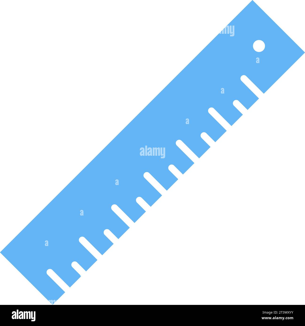 Ruler icon vector image Stock Vector Image & Art - Alamy