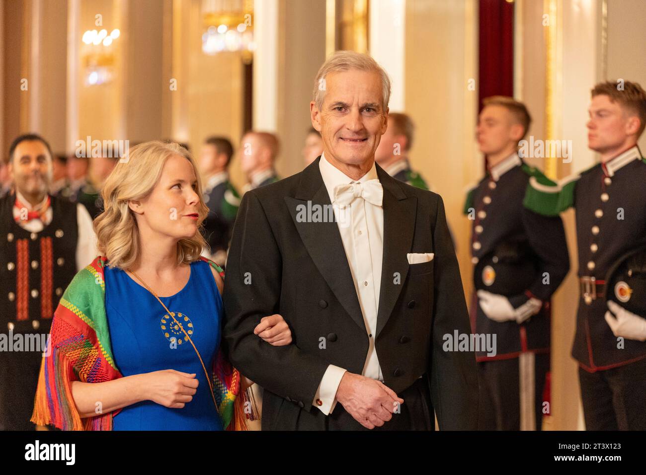 HM The King and Queen photographed with the Nordic heads of state and  spouses in connection with the celebration of the King's 50th anniversary  on the throne. From L-R: Sauli Niinistö, President