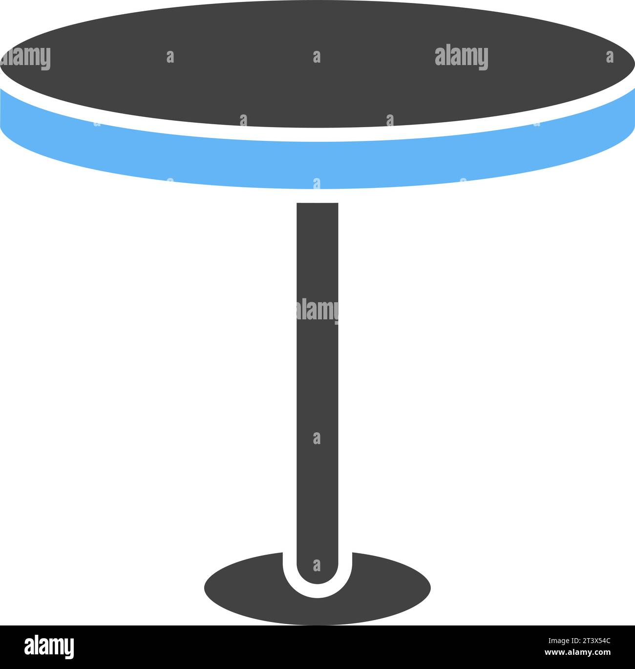 Table icon vector image. Stock Vector