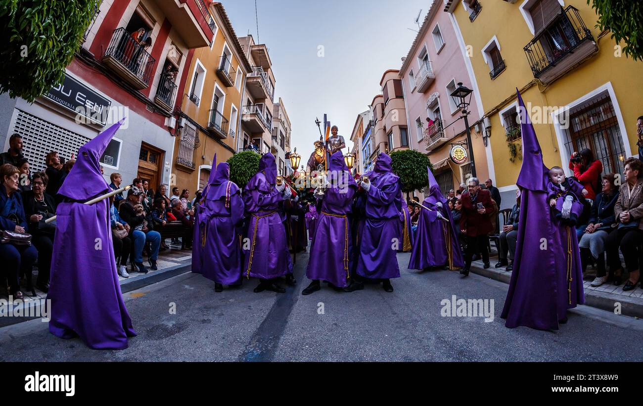 Holy week procession jesus statue hi-res stock photography and images ...