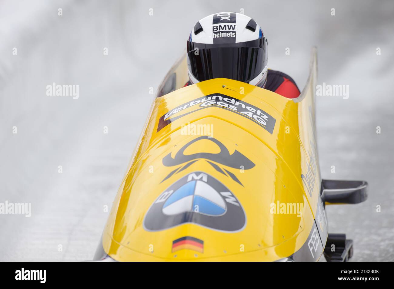 Nico Walther und Marko Huebenbecker 2er Bob BMW FIBT World