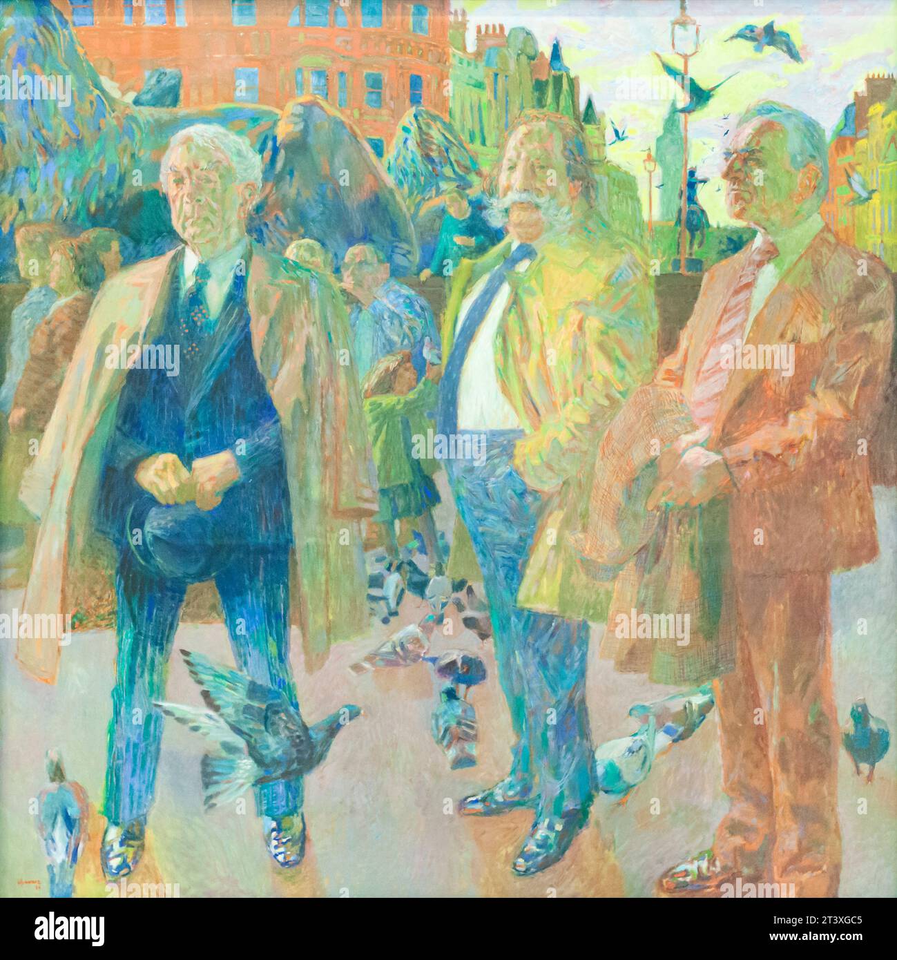 Trade unionists (Joe Gormley, Thomas Jackson, Sidney Weighell) by Hans