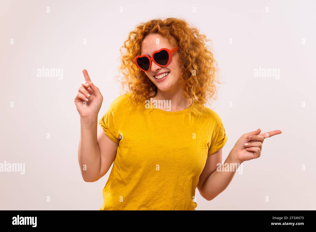 Cute ginger woman red hair hi-res stock photography and images - Alamy