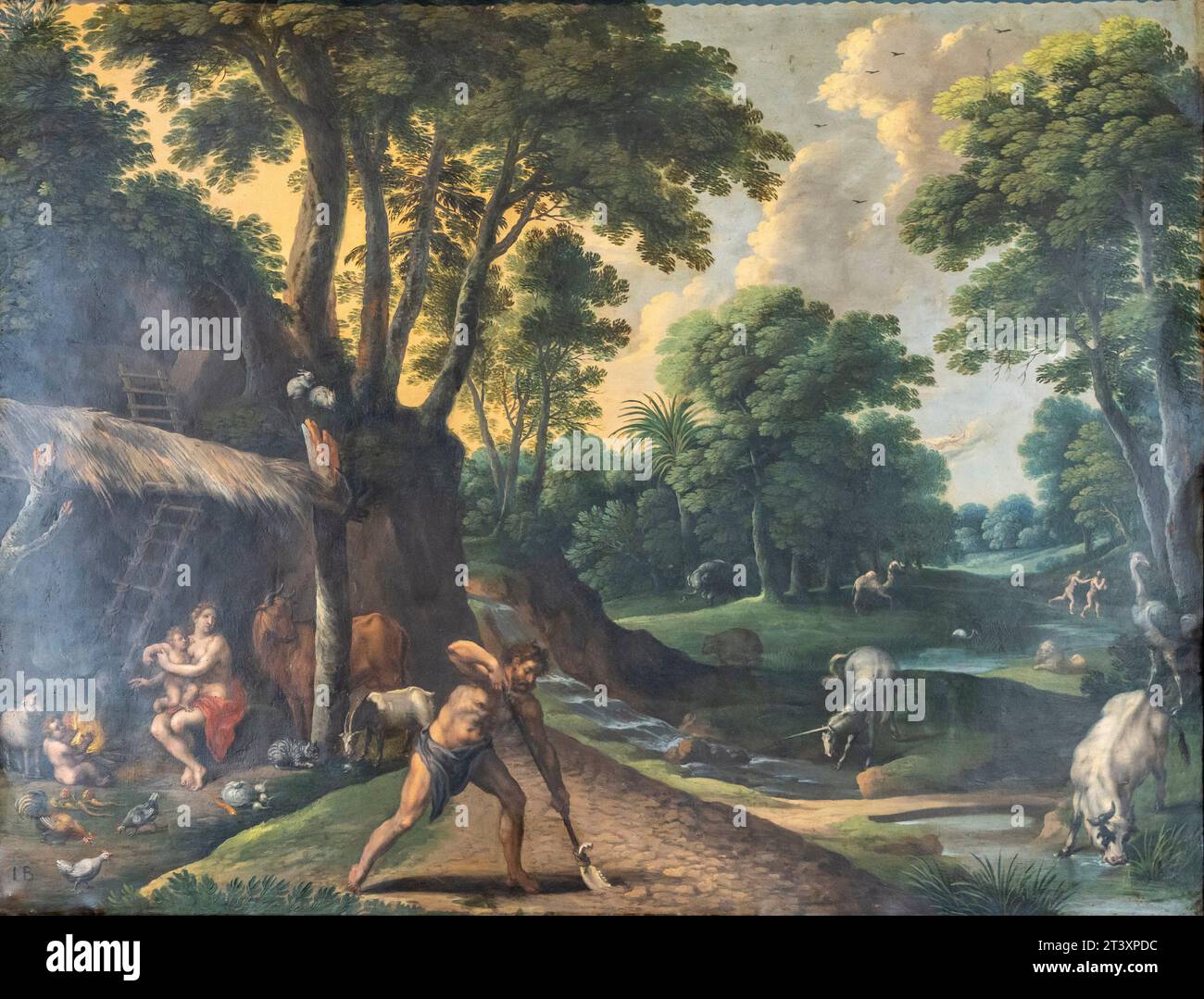 work of the land, Genesis cycle, (creation scenes), Jacob Bouttats