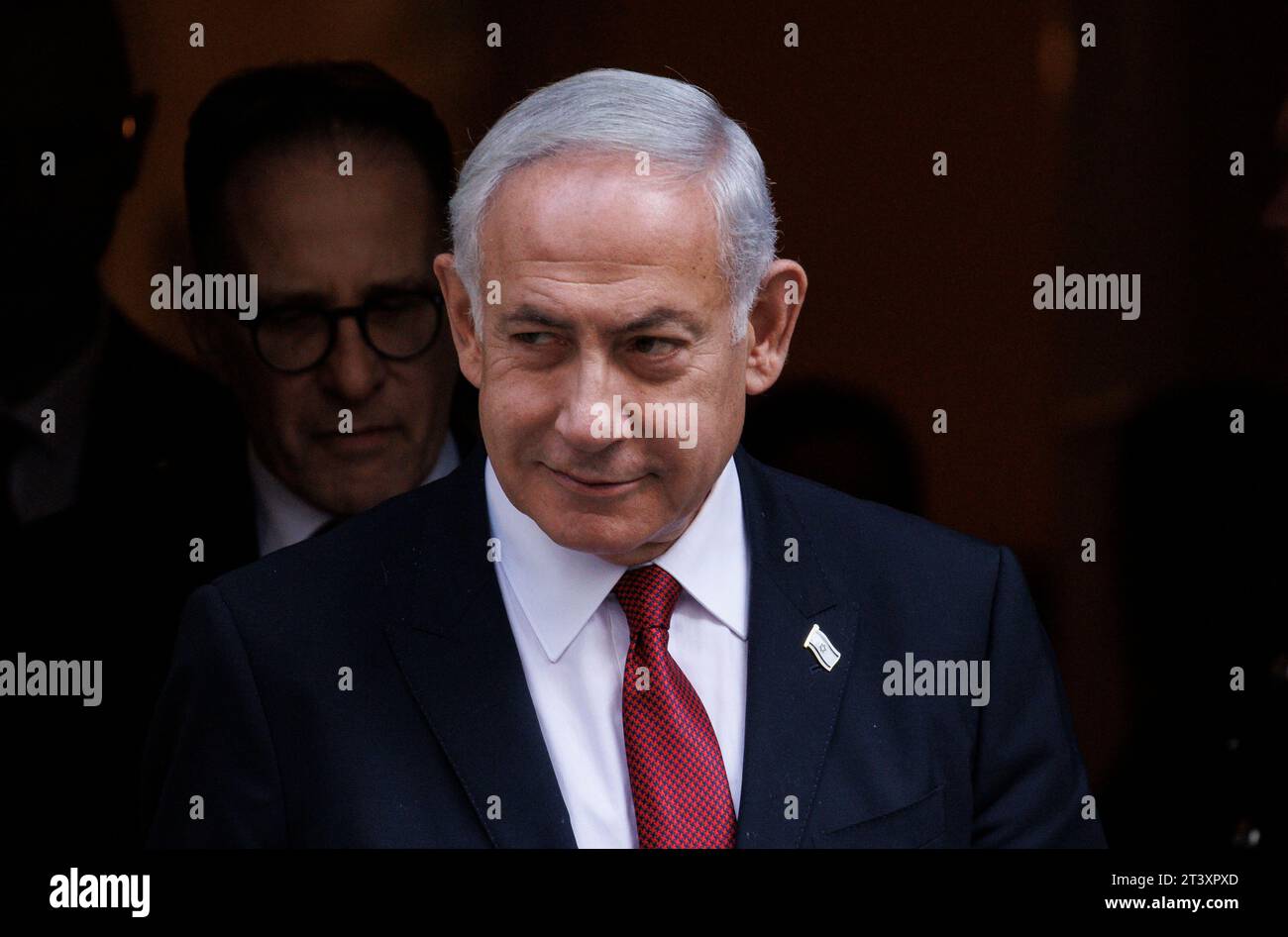 Bejamin Netanyahu, Prime Minister Of Israel, At Downing Street For A ...