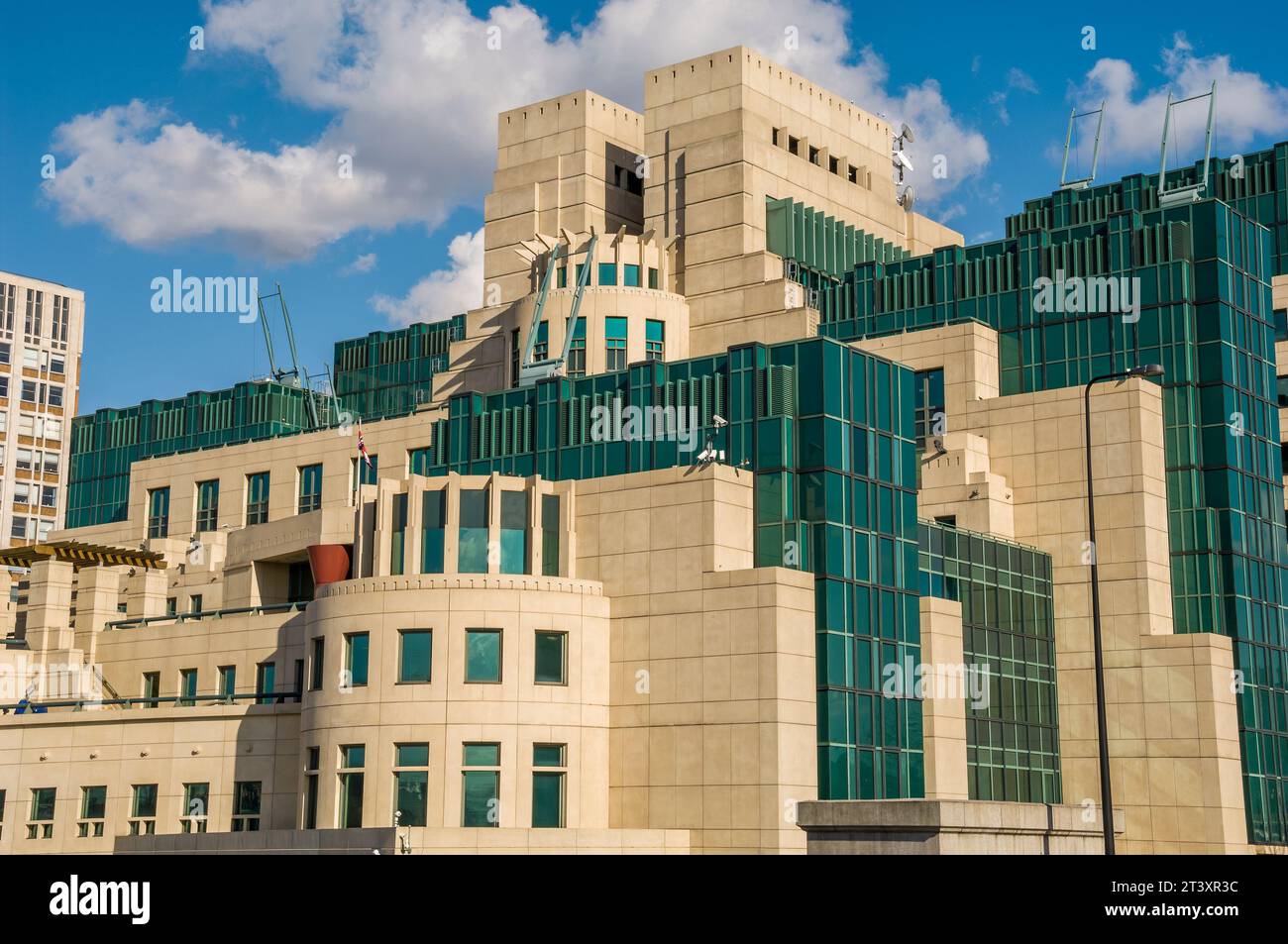 MI6,vauxhall bridge,londom,england,uk,europe Stock Photo