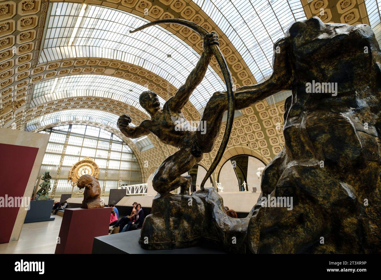 Museo de Orsay, Ministerio de Cultura y Comunicación Francés, Paris, France,Western Europe. Stock Photo
