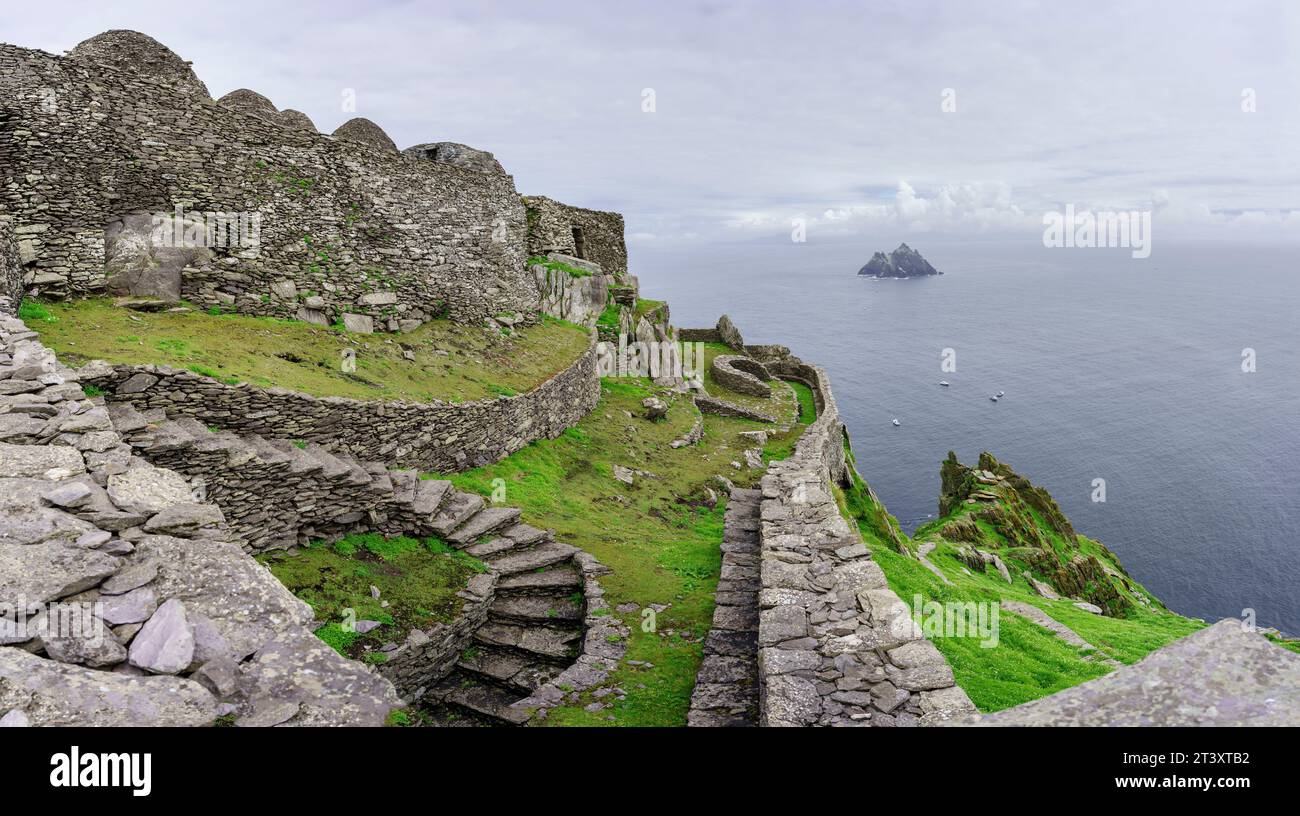 Monastery At The Top Skellig Michael Island Mainistir Fhion in St monastery-at-the-top-skellig-michael-island-mainistir-fhion-in-st