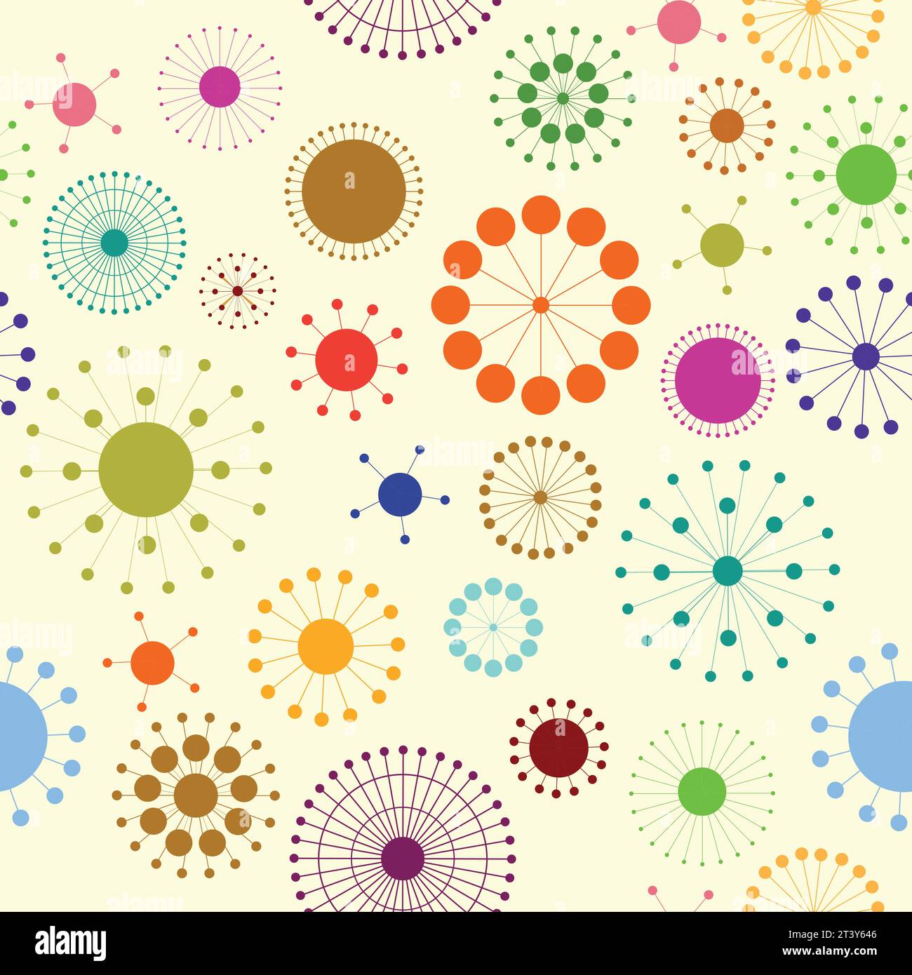 Seamless floral background Royalty Free Vector Image Stock Vector Image ...