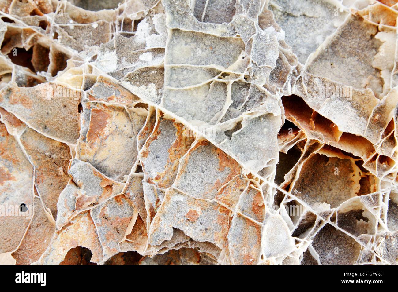 Rock texture in a geological park, closeup of photo Stock Photo - Alamy