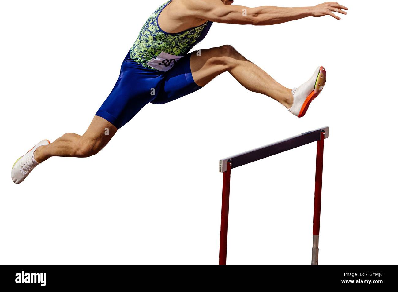 athlete runner running 400 metres hurdles is track and field hurdling