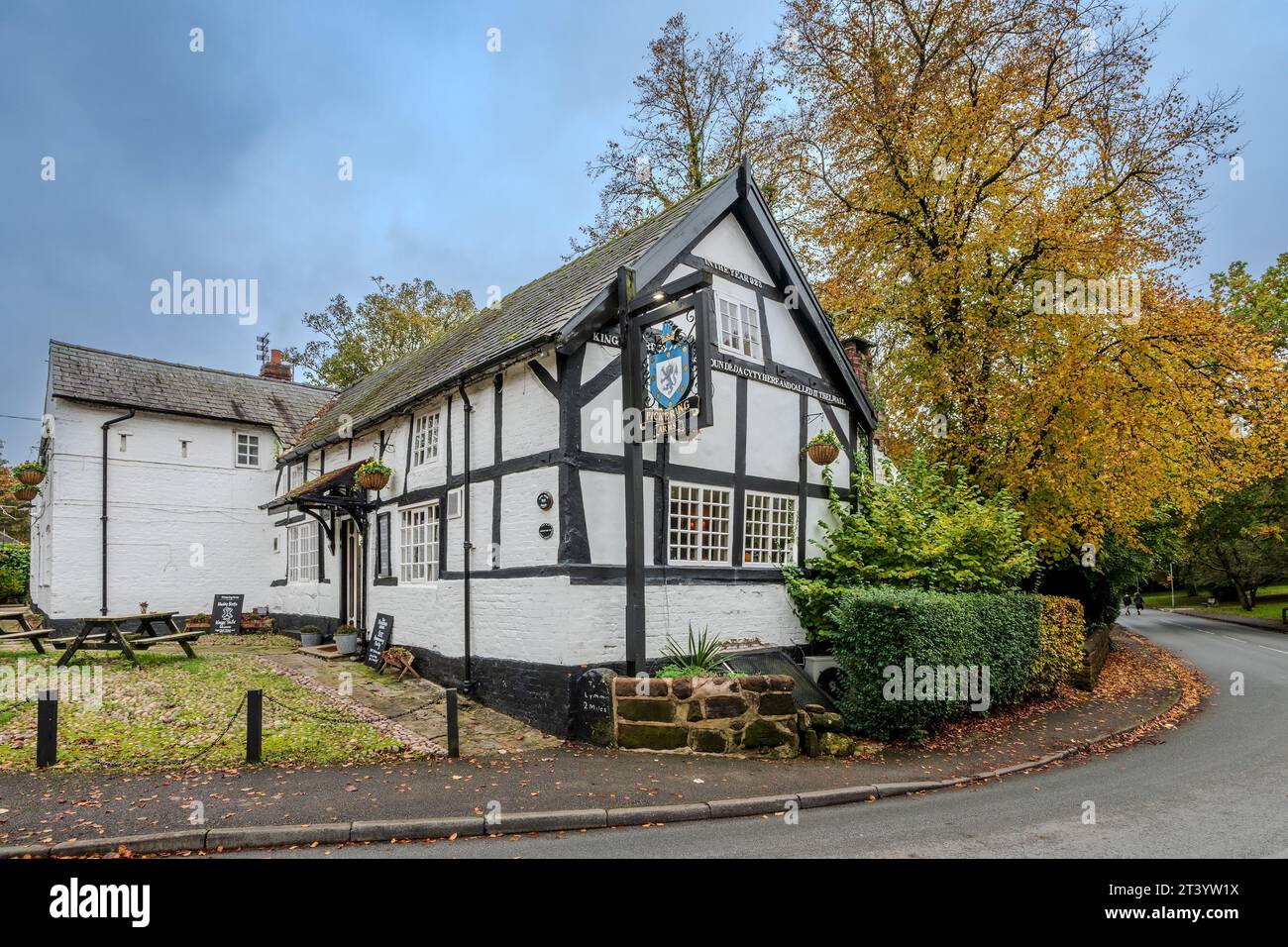 The Pickering Arms public house in the city of Thelwall near Warrington. King Edard the Elder