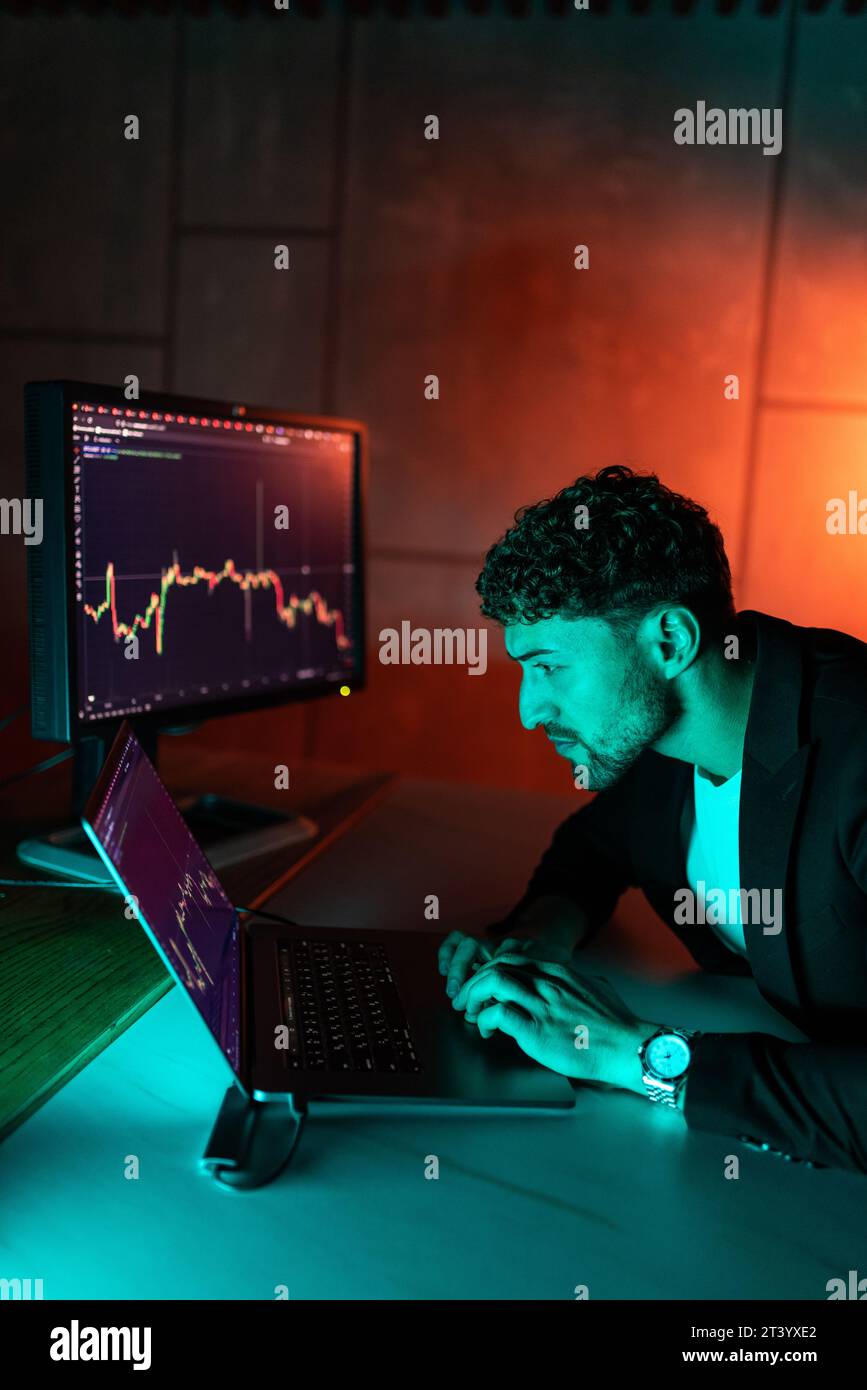 Crypto night hi-res stock photography and images - Page 2 - Alamy