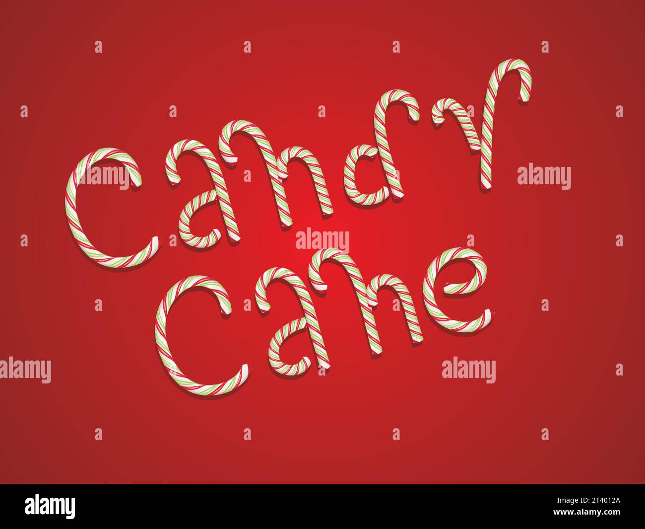 Candy cane words3 Royalty Free Vector Image Stock Vector Image & Art