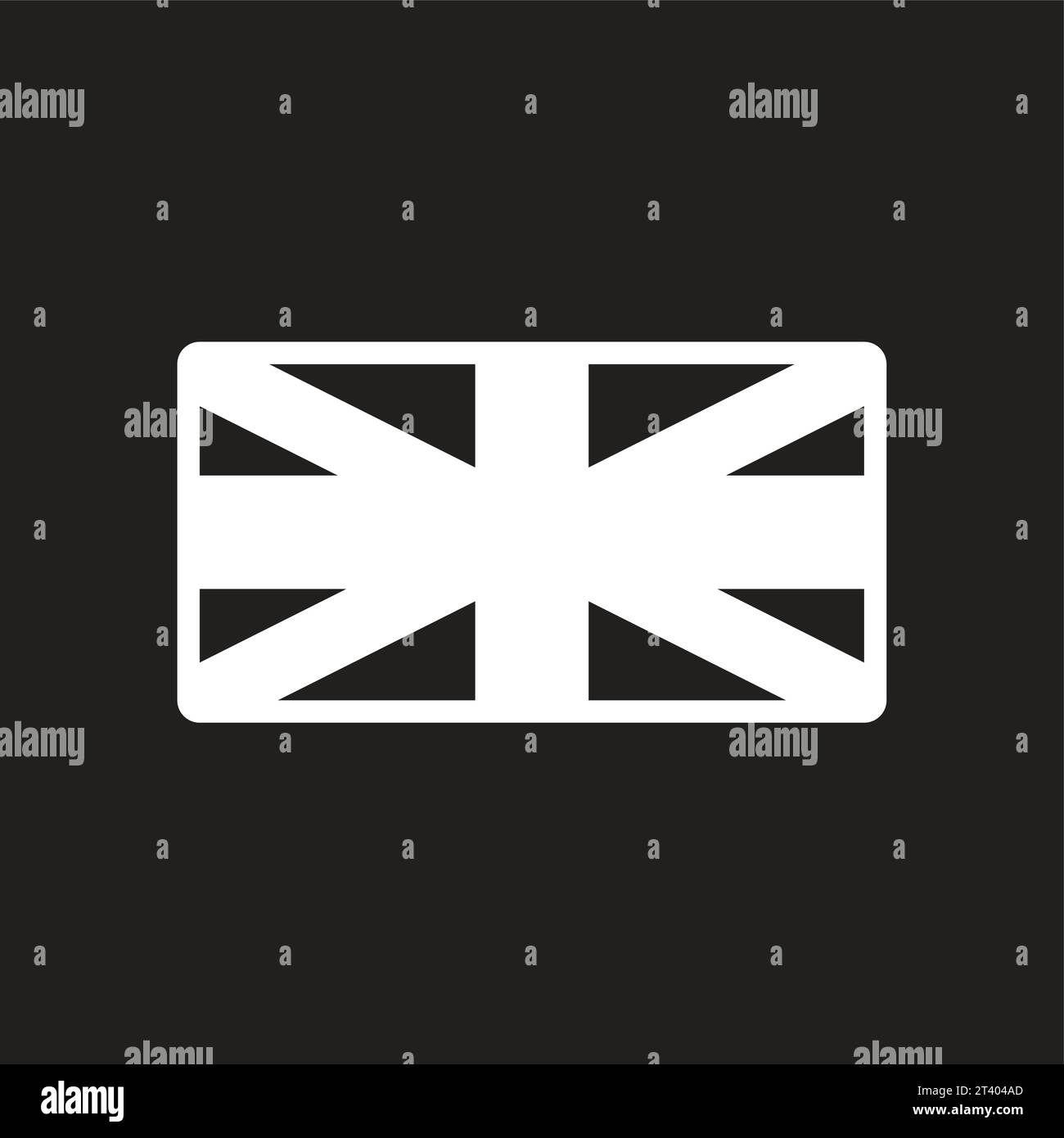 Union jack flag british english Black and White Stock Photos & Images ...