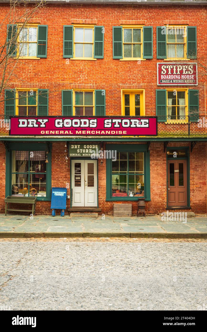 Downtown buildings, Harpers Ferry National Historic Park, West Virginia