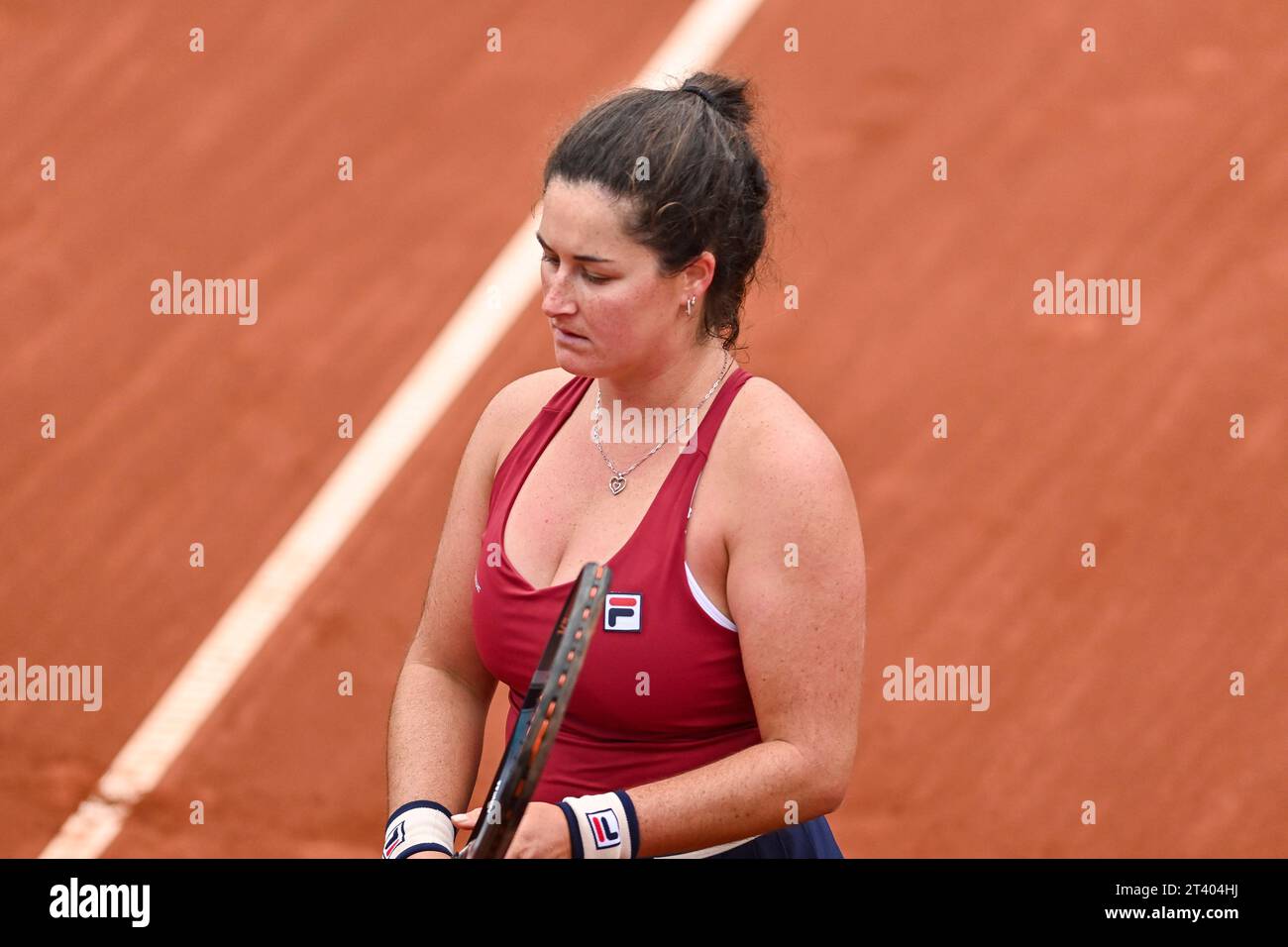 Santiago, Chile, October 27, 2023, LOEB Jamie during the 2023 Pan American Games in Santiago de Chile on the center court, in the quarter final Stock Photo