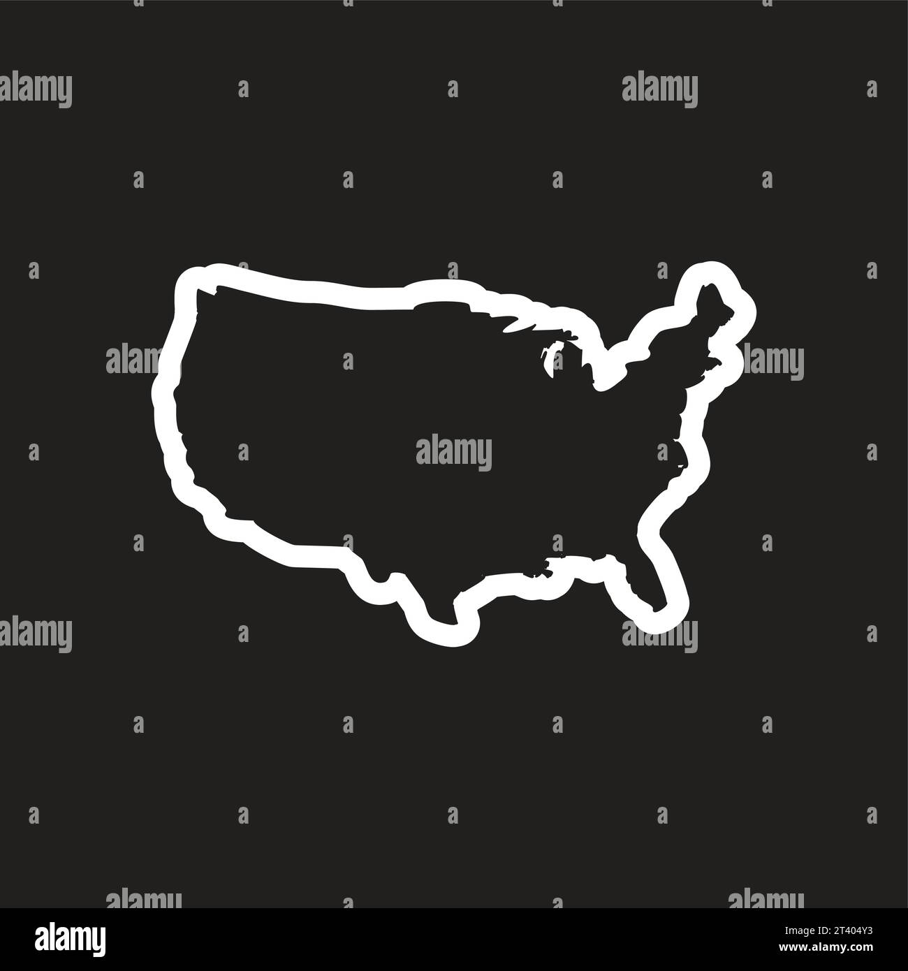 California county map Black and White Stock Photos & Images - Alamy
