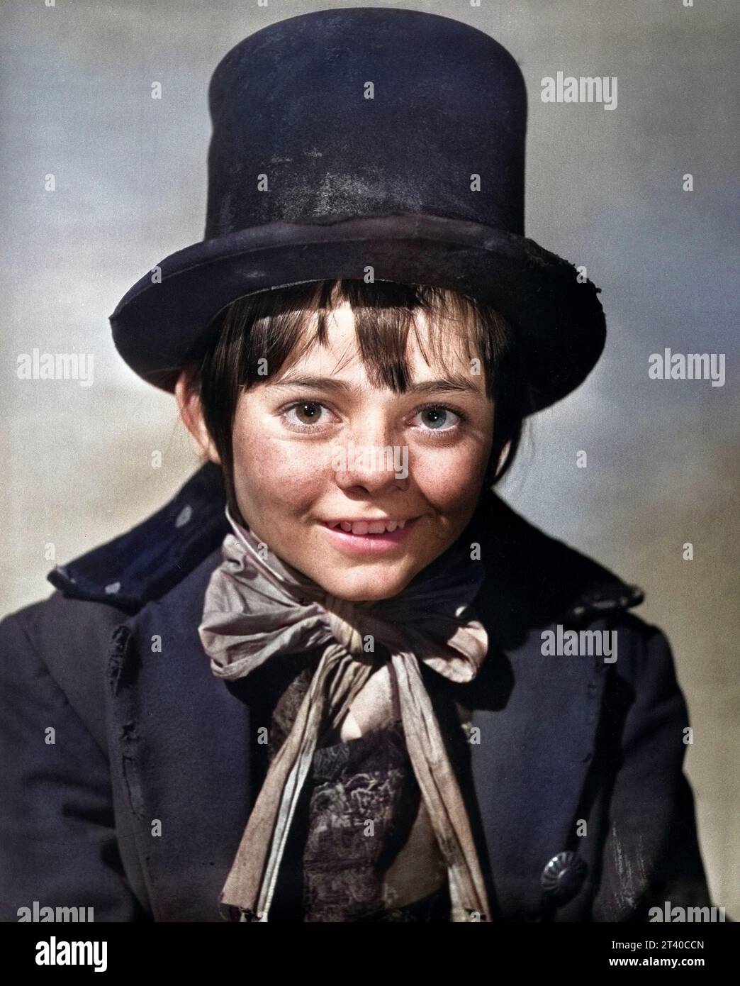 Jack Wild, publicity portrait for the British musical film, 'Oliver!', Columbia Pictures, 1968 Stock Photo