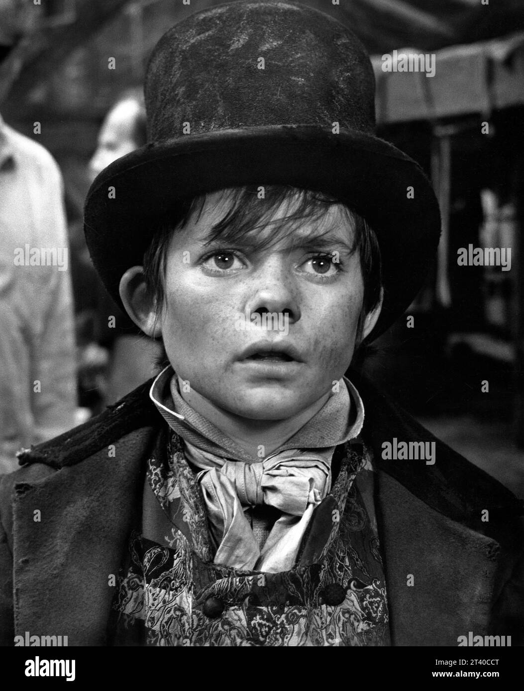 Jack Wild, publicity portrait for the British musical film, 'Oliver!', Columbia Pictures, 1968 Stock Photo