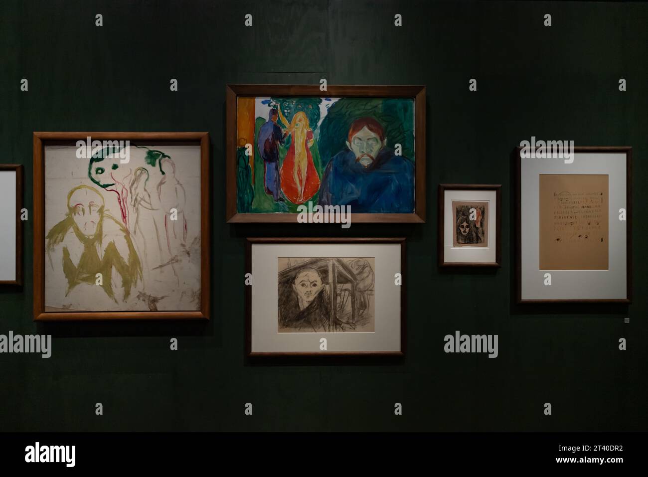 Edvard munch oslo exhibition hi-res stock photography and images - Alamy
