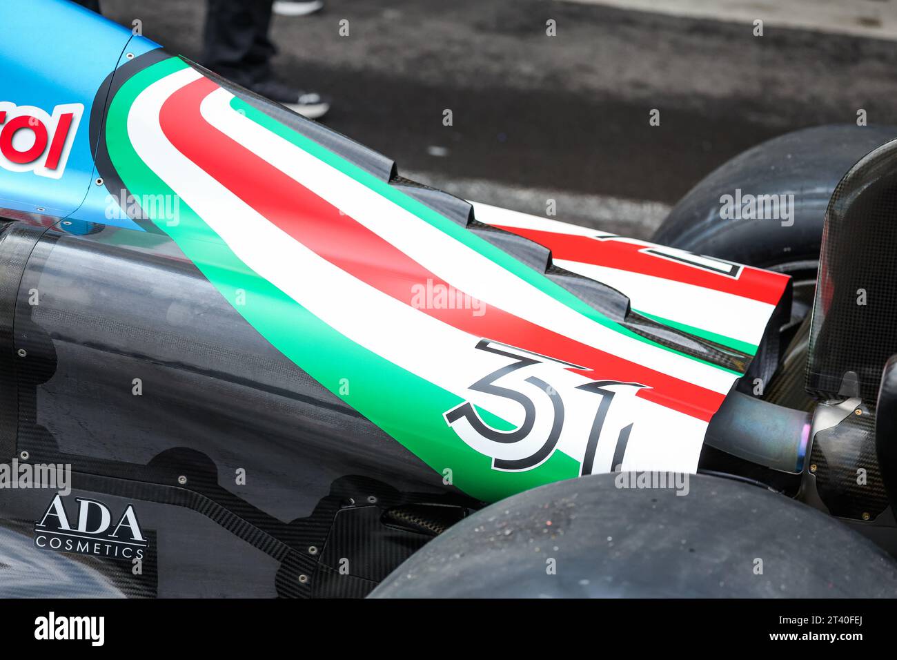 Mexico City, Mexique. 27th Oct, 2023. Alpine F1 Team A523, mechanical ...