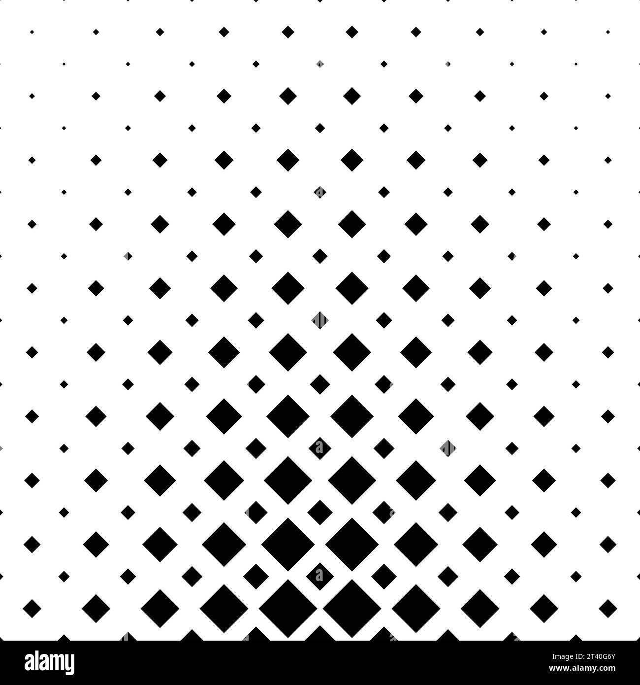 Monochrome square pattern background - geometric Vector Image Stock ...