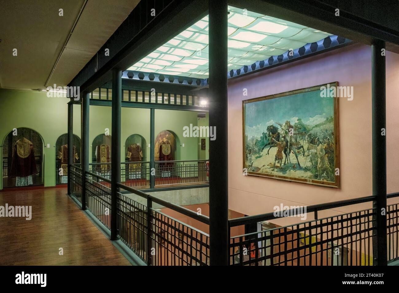 Oil on panel and wooden sculptures hires stock photography and images