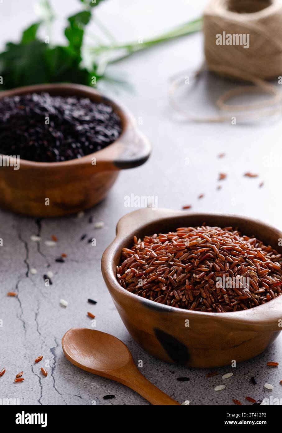 Rustic Red Rice Dry rice thread hi-res stock photography and images - Alamy
