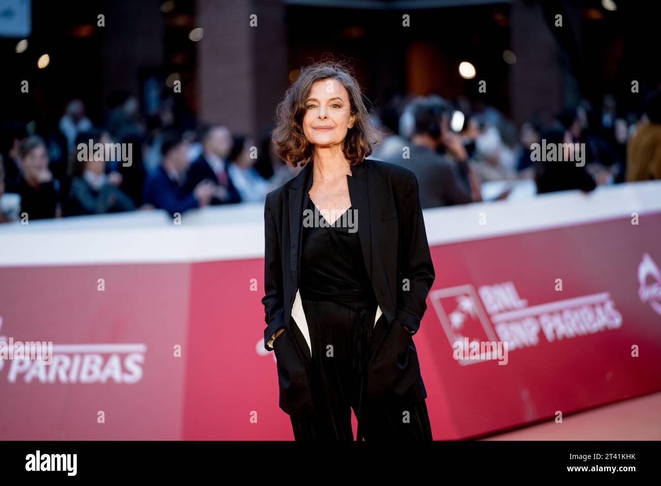 ROME, ITALY - OCTOBER 27:  Agnese Nano attends a red carpet for the movie 'I Limoni D'Inverno' during the 18th Rome Film Festival at Auditorium Parco Stock Photo