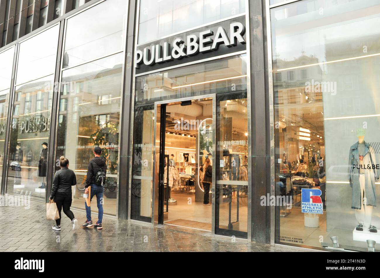 Pull & Bear, Amsterdam, The Netherlands Stock Photo Alamy