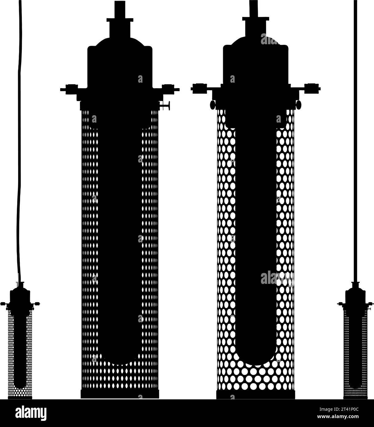 Luster Chandelier Vector. Cylindrical Lamp Made Of Perforated Sheet ...