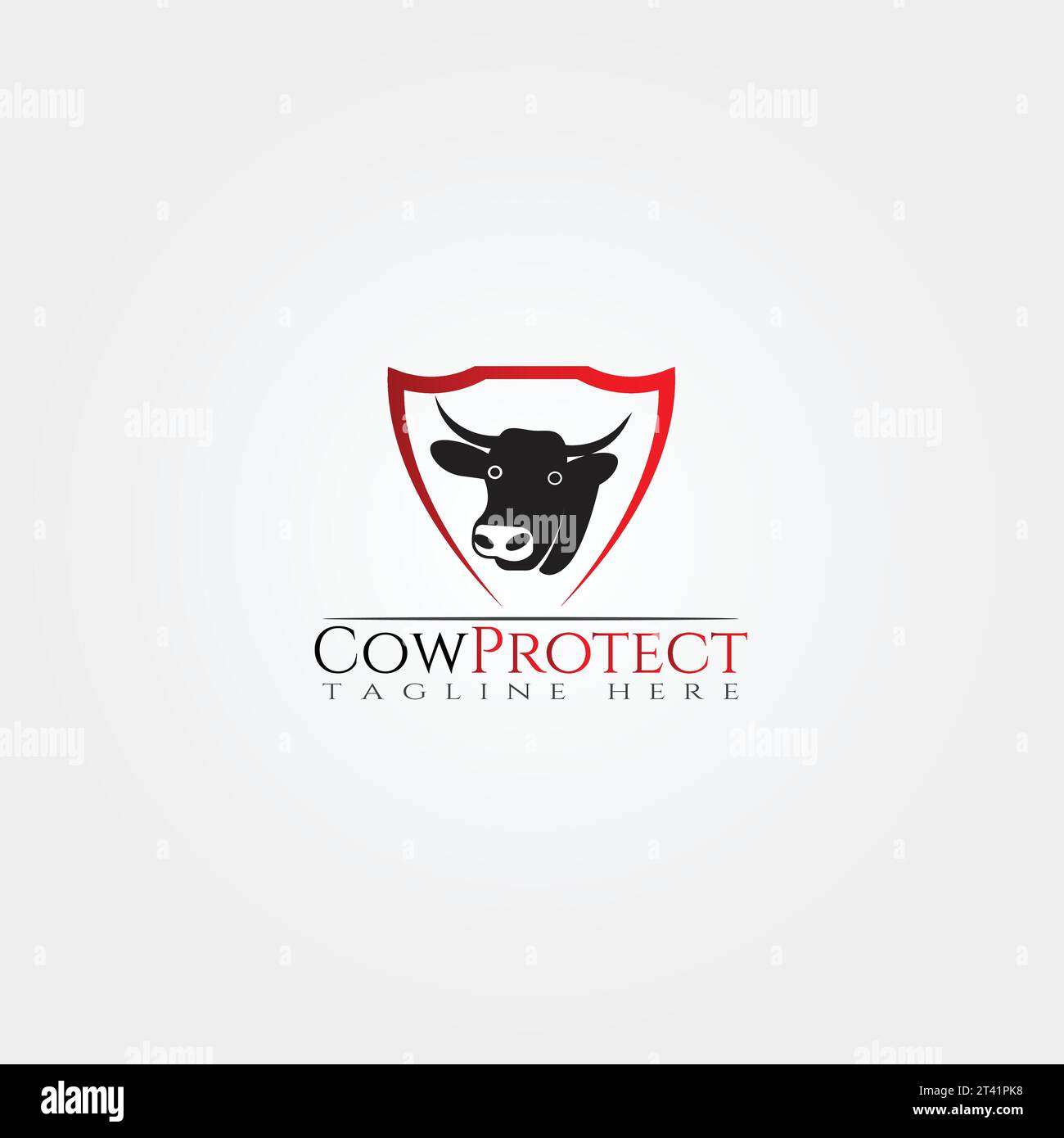 Cow farm icon template cattle symbol Royalty Free Vector Stock Vector ...