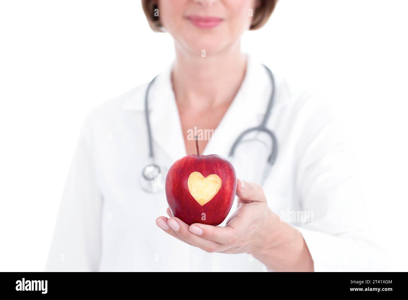 Healthy middle aged woman heart hi-res stock photography and images - Alamy