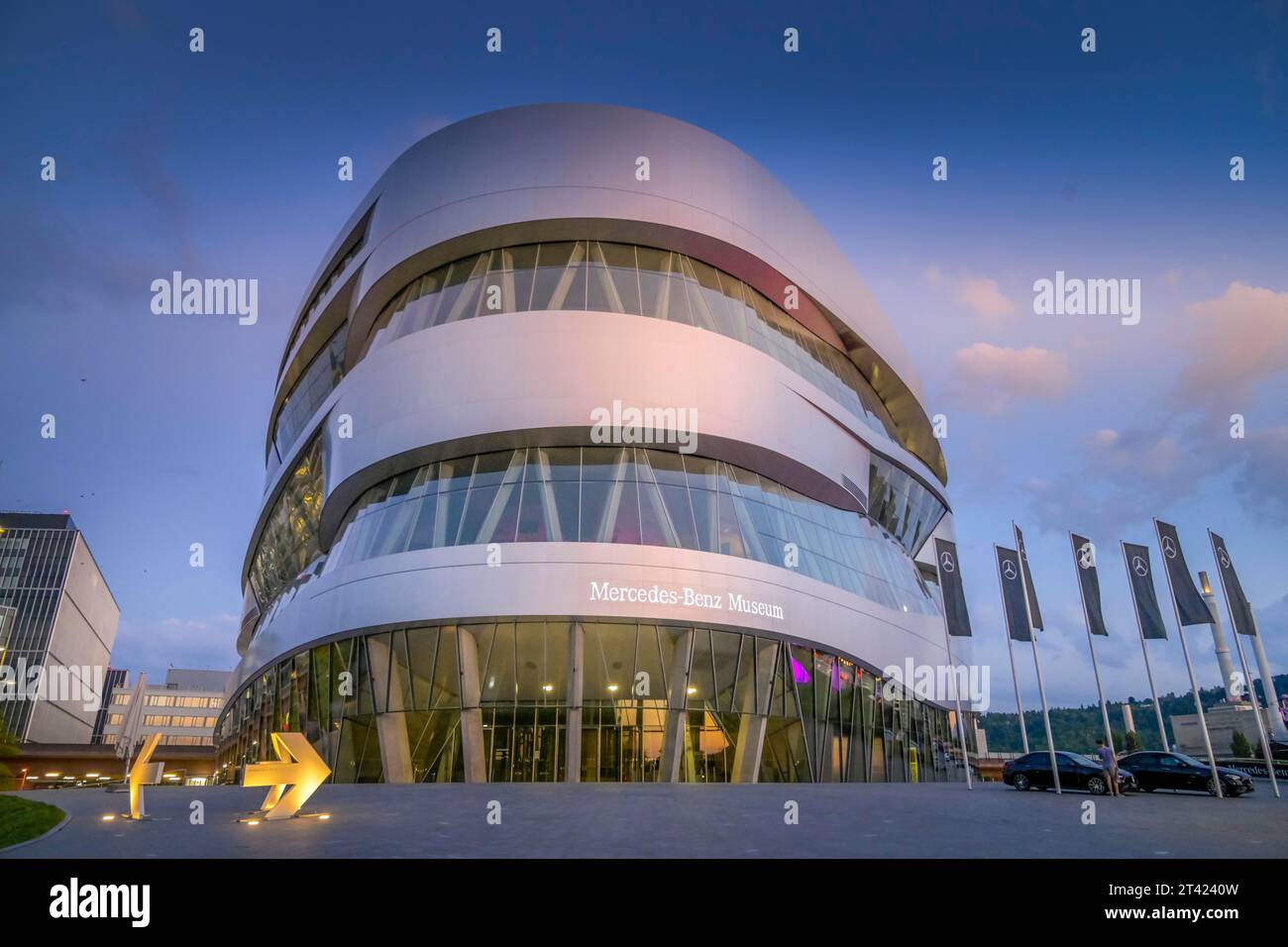 Mercedes-Benz Museum, Mercedesstrasse 100, Untertuerkheim, Stuttgart ...