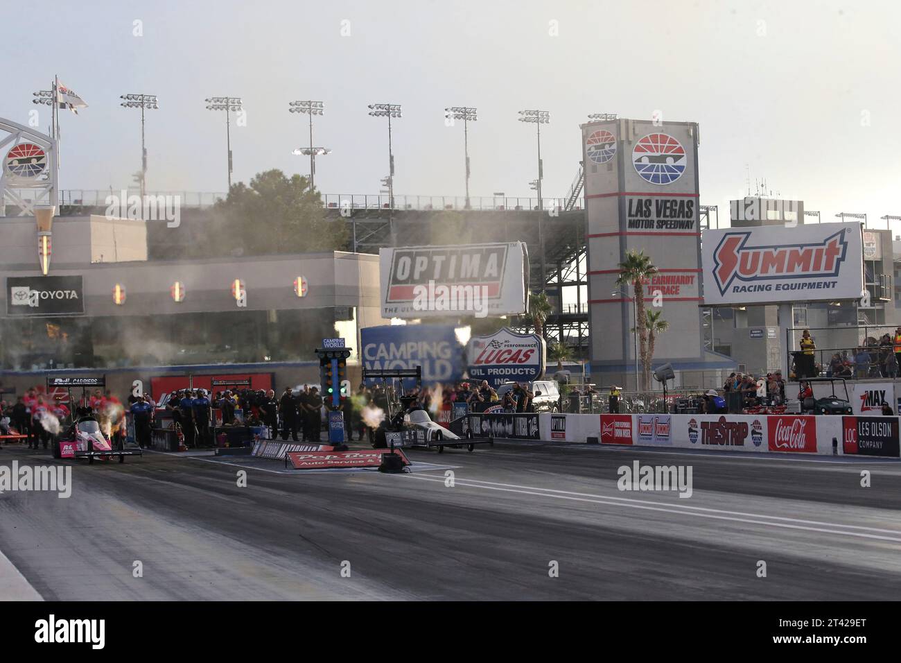 LAS VEGAS, NV - OCTOBER 27: Josh Hart (7 TF) R+L Carriers/TechNet NHRA ...