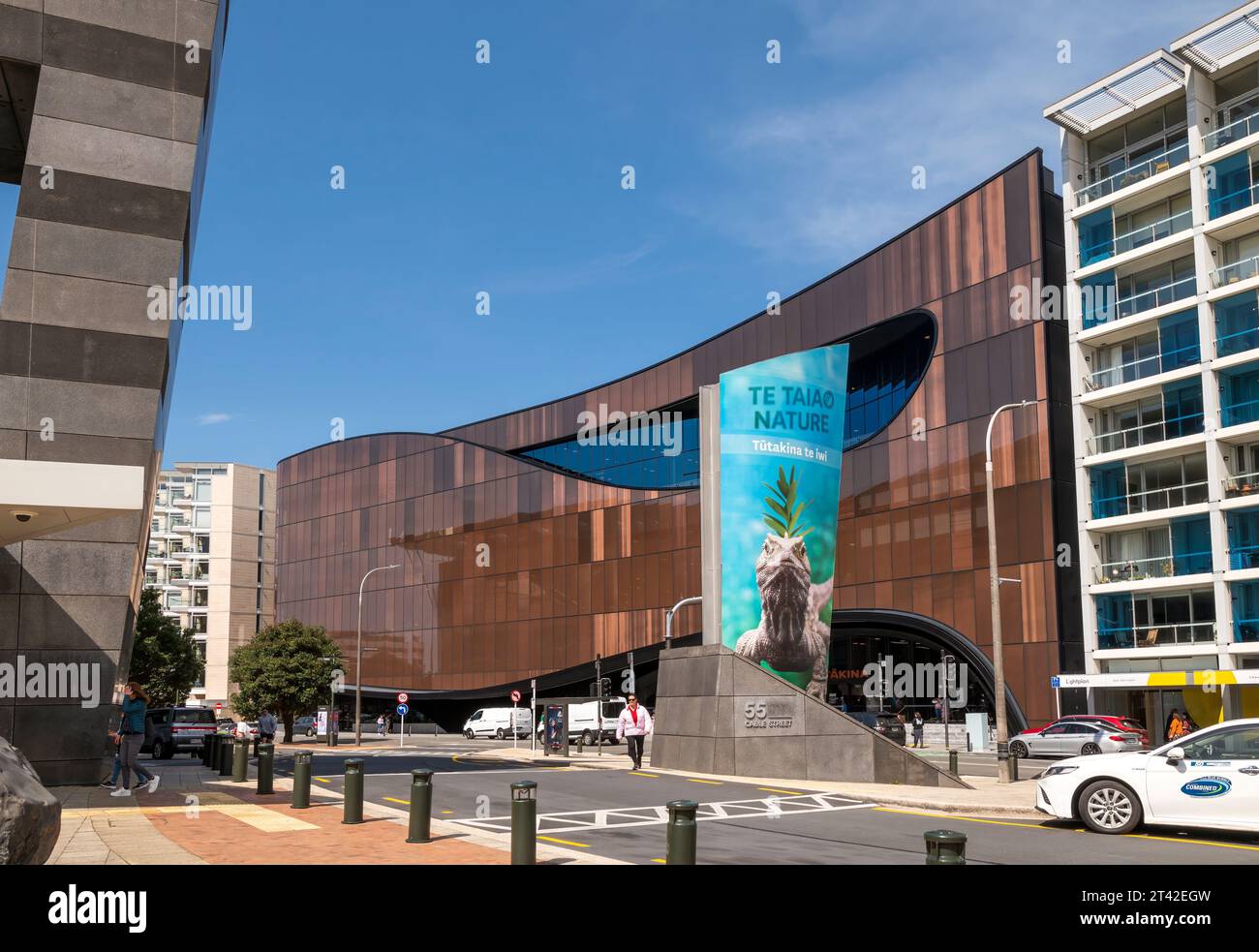 The newly completed Wellington convention centre on cable street