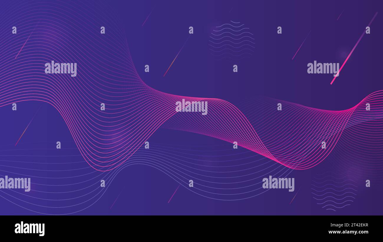 Abstract background with wavy lines Royalty Free Vector Stock Vector ...