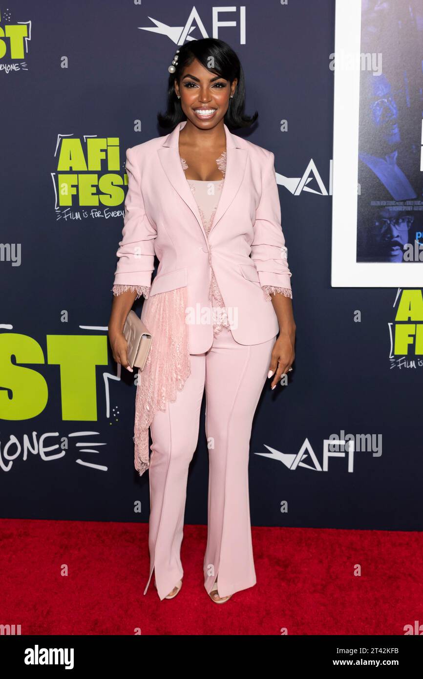 Hollywood, USA. 27th Oct, 2023. Jasmine K. White attends the arrivals