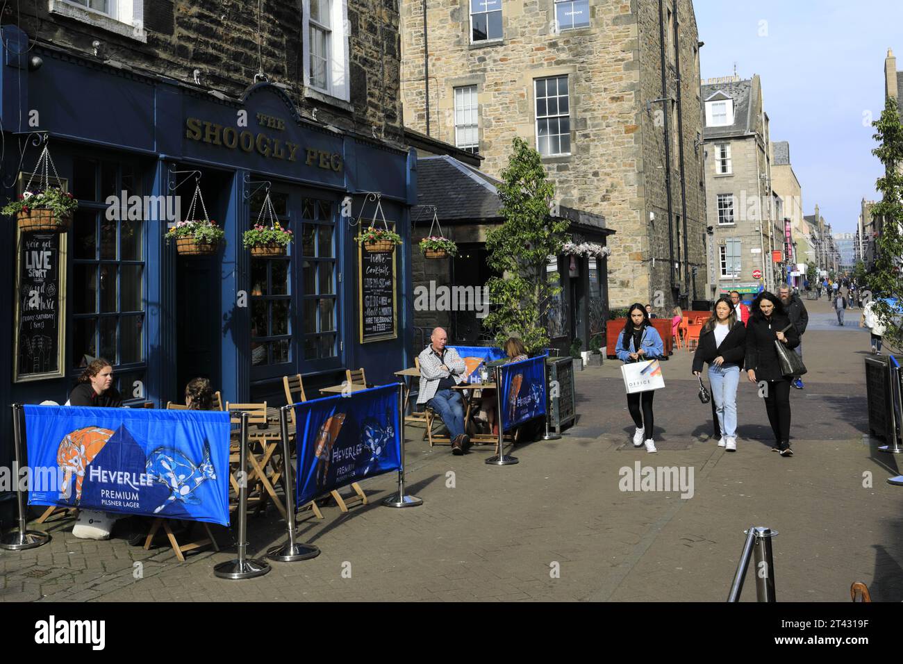The Shoogly Peg pub, Edinburgh City, Scotland, UK Stock Photo Alamy