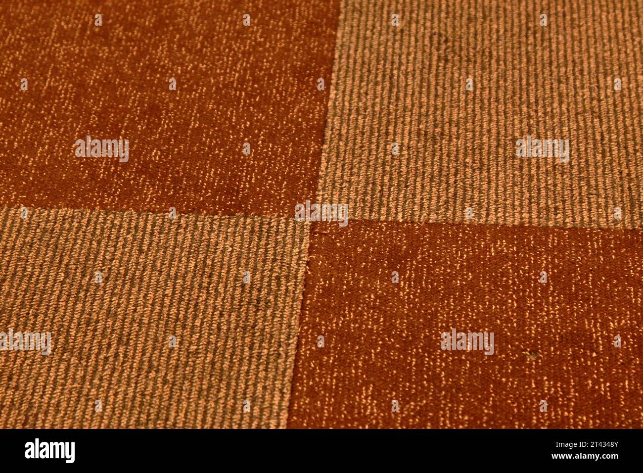 closeup of beautiful carpet in a room Stock Photo