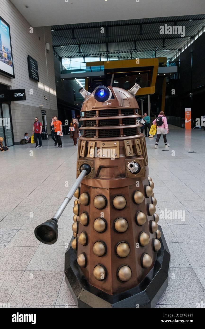 London, UK. 28th Oct 2023. Comic book, anime and video games fans