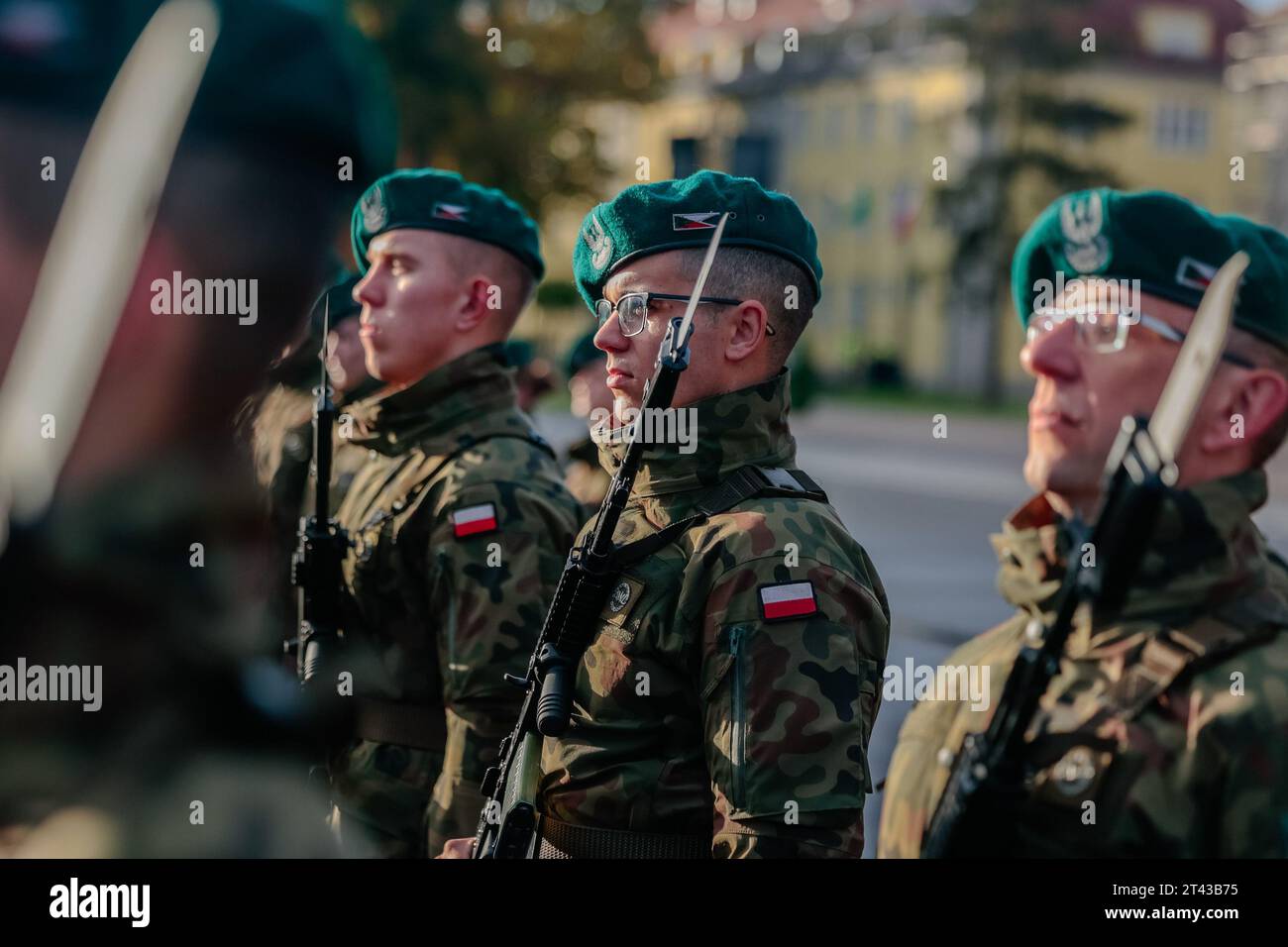 Wroclaw, Wroclaw, Poland. 28th Oct, 2023. On October 28, a ceremonial