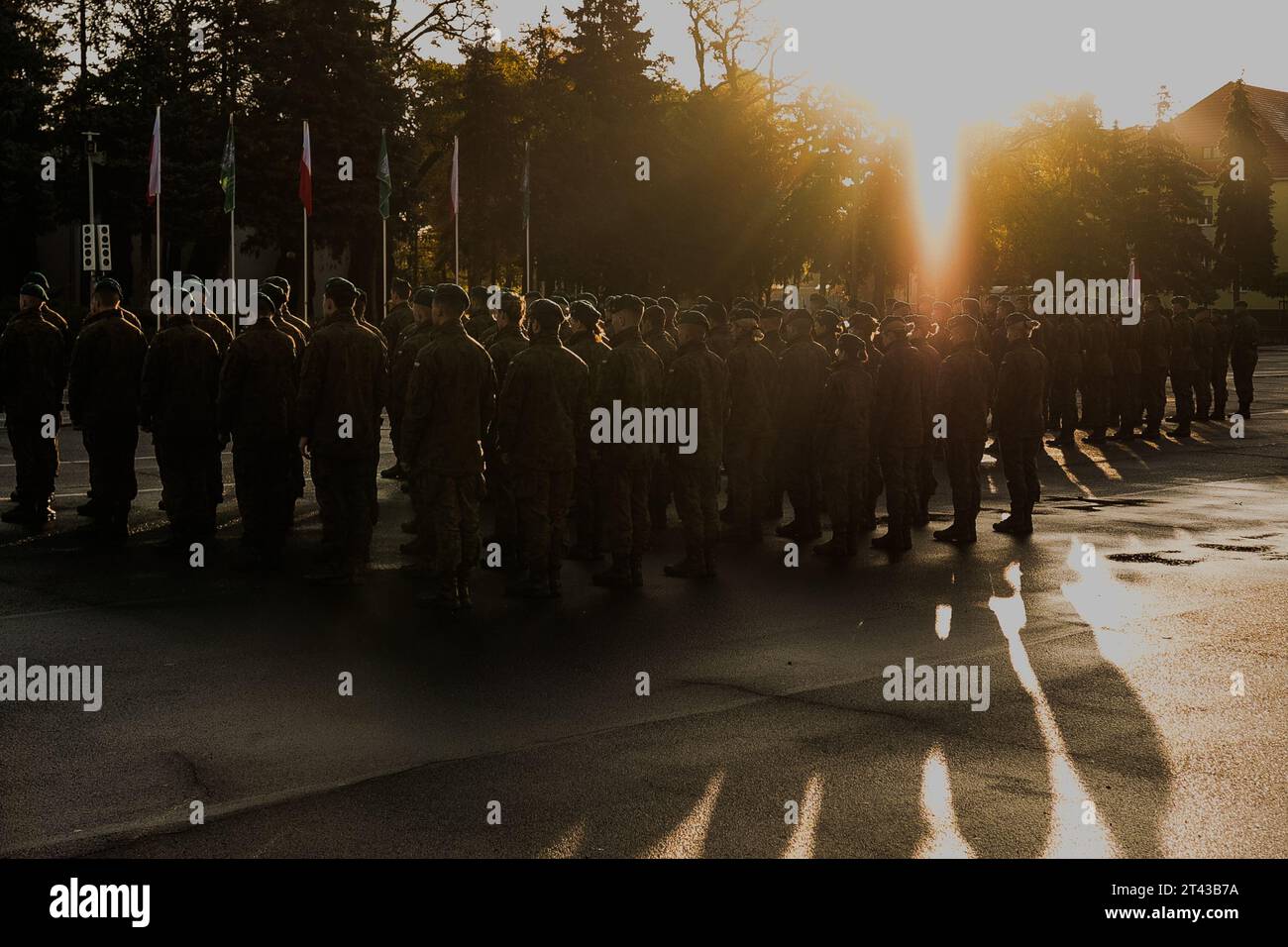 Wroclaw, Wroclaw, Poland. 28th Oct, 2023. On October 28, a ceremonial