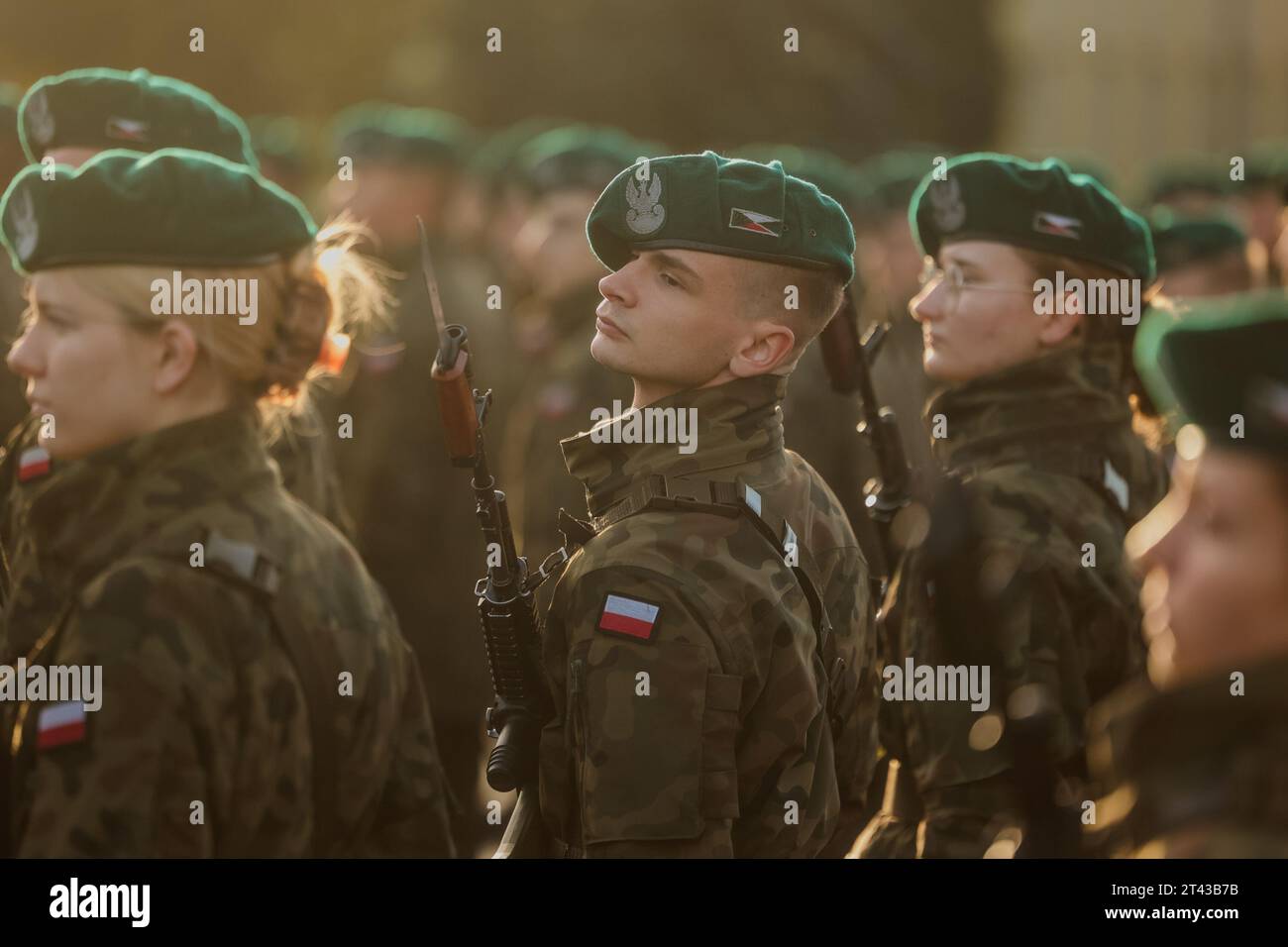 Wroclaw, Wroclaw, Poland. 28th Oct, 2023. On October 28, a ceremonial