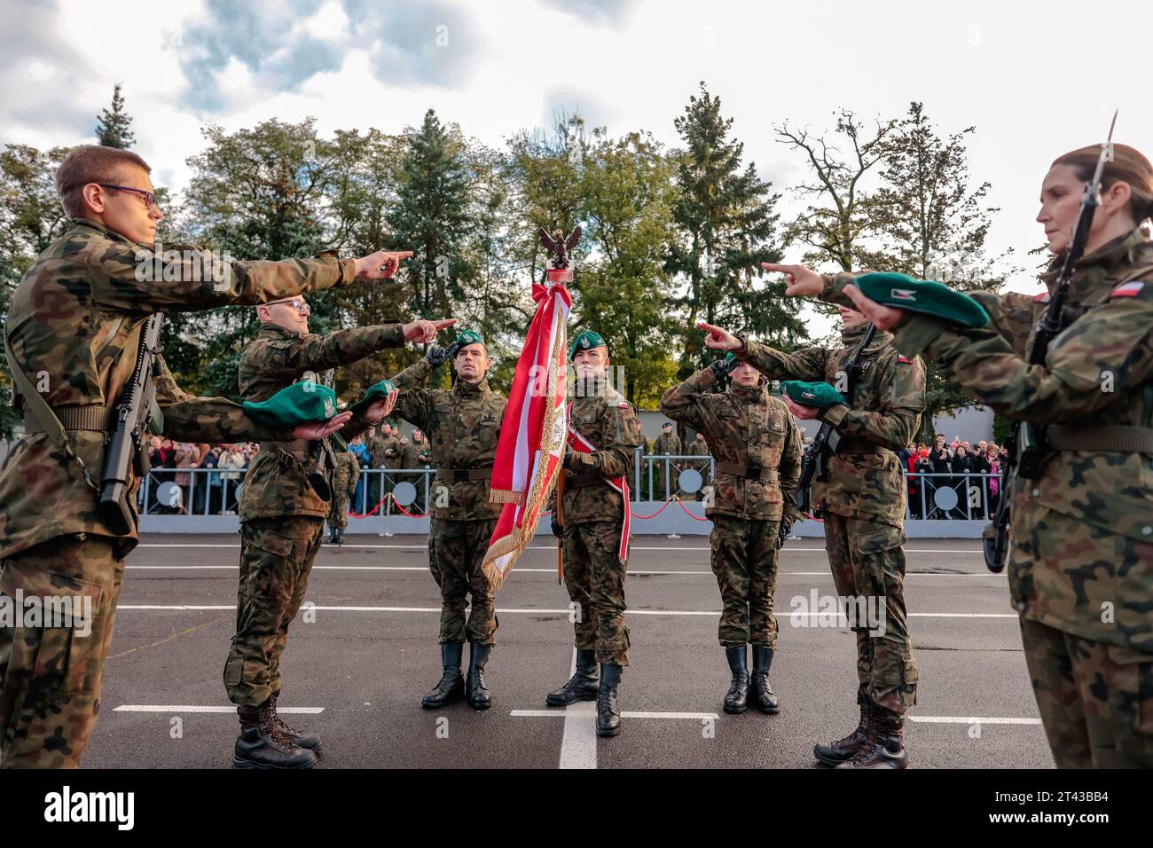 Wroclaw, Wroclaw, Poland. 28th Oct, 2023. On October 28, a ceremonial