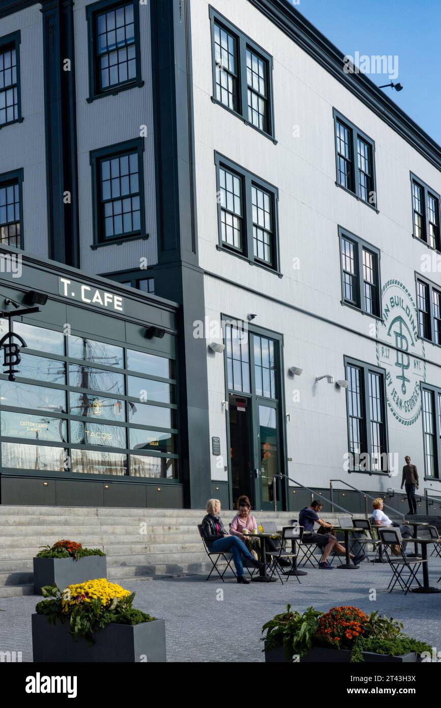 The Tin Building by is an upscale marketplace with