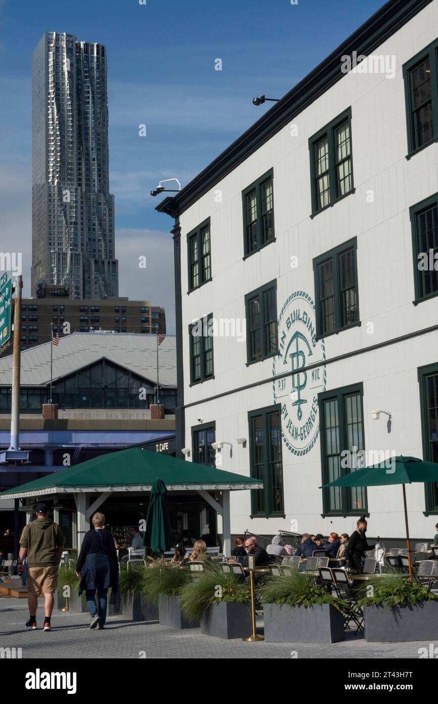 The Tin Building by is an upscale marketplace with